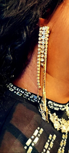 Christy Gold & Diamond Earrings