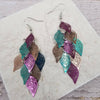 Colorful Leaves Lightweight Statement Earring